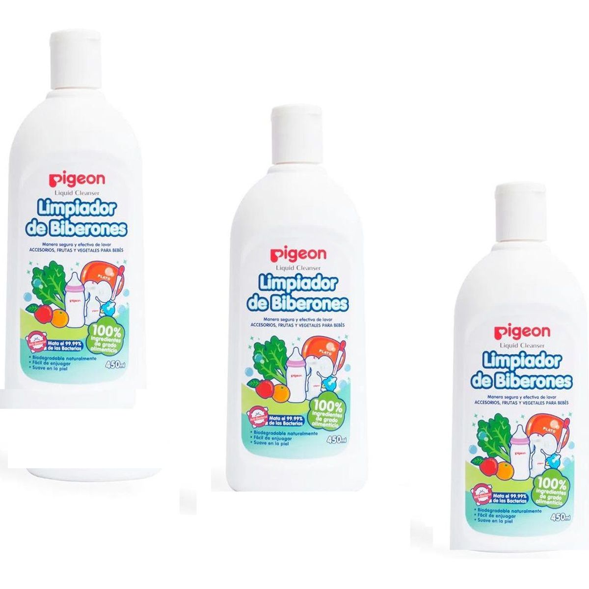 PIGEON - PACK X3 Limpiador Líquido 450ML - Pigeon