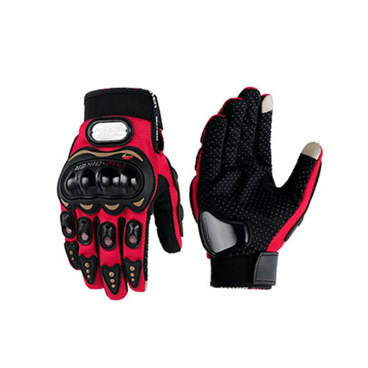PROBIKER - GUANTE PARA MOTO PROBIKER ROJO TALLA L