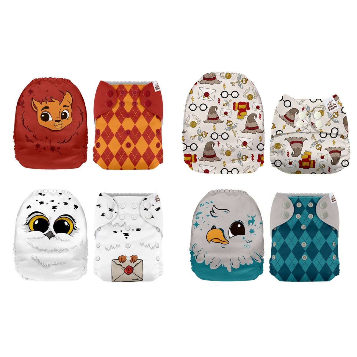 GENERICO - Pañales ecológicos-Pack 4-Harry Potter 1-Mama Koala