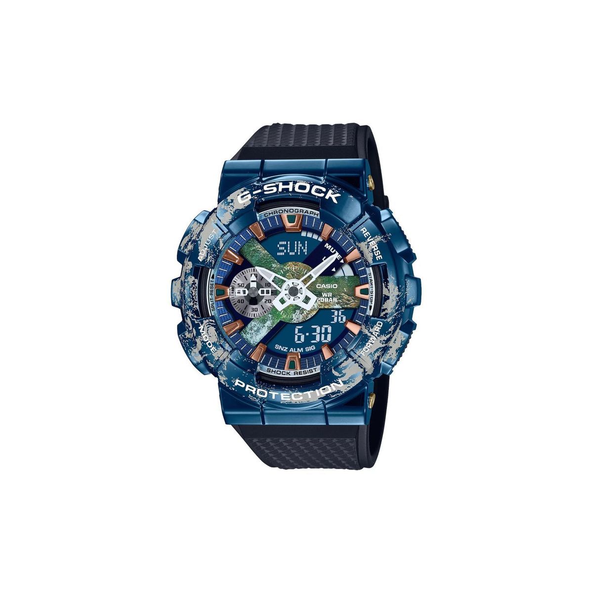 G-SHOCK - Reloj G SHOCK GM-110EARTH-1A Resina Edición Limitada