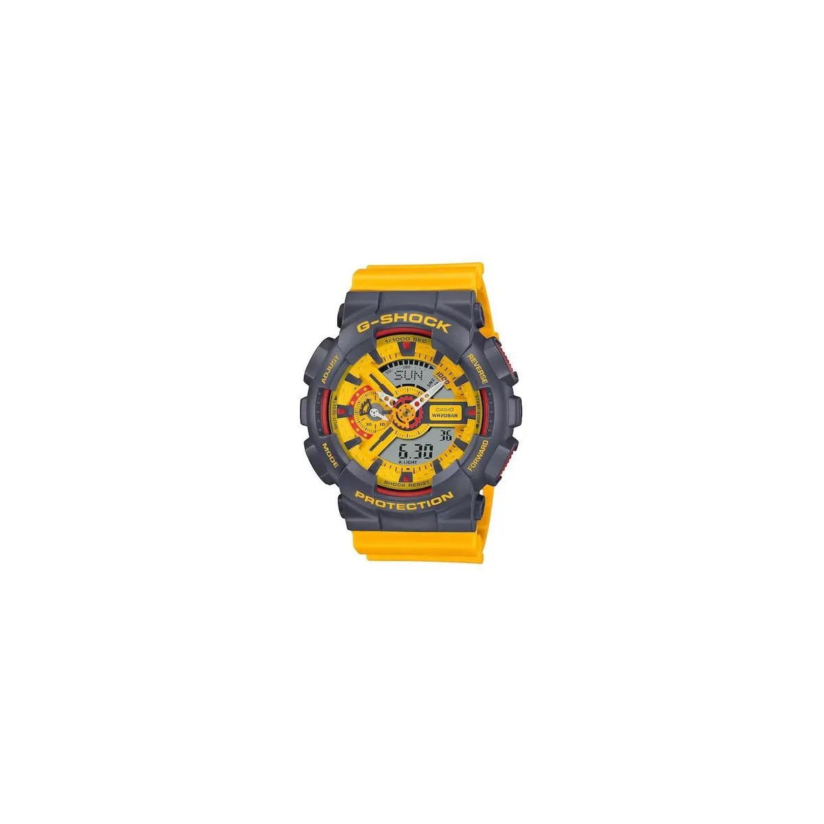 G-SHOCK - Reloj Casio G SHOCK GA 110Y-9A serie Sport de los 90