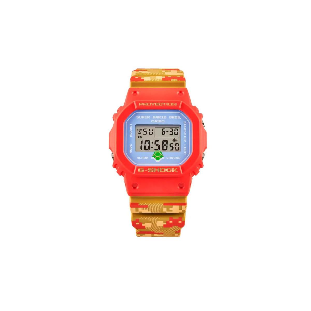 G-SHOCK - Reloj Casio G Shock Edición Super Mario DW-5600SMB-4DR