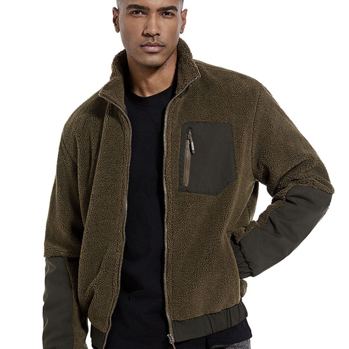 BLWOENS - Chaquetas para hombres -Verde