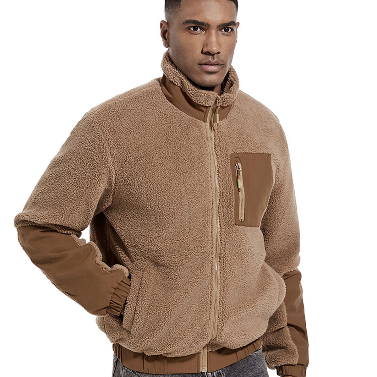 BLWOENS - Chaquetas para hombres -Marrón