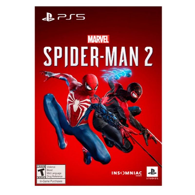 PLAYSTATION - Juego Digital Spiderman 2 PS5 Tarjeta con Código PlayStation 5