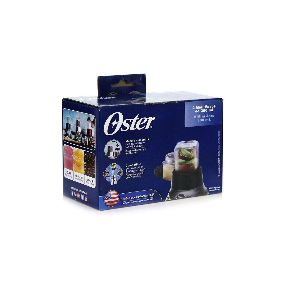 OSTER - Oster Blstmj300 2 Mini Vasos De 300ml