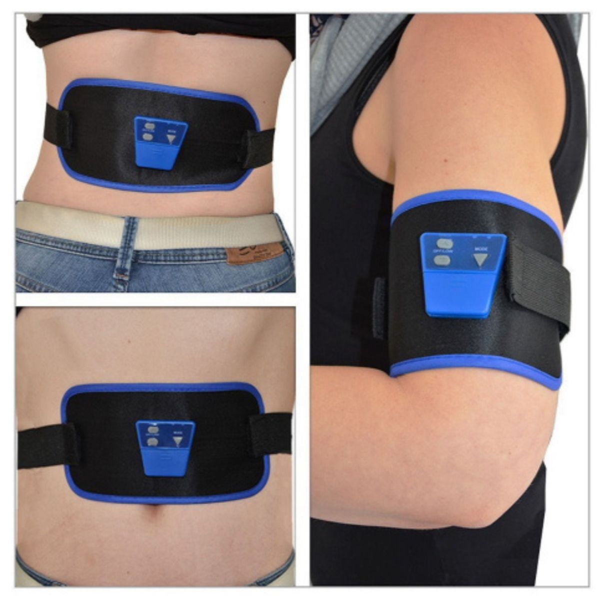 GENERICO - Faja Mujer AB Gymnic  Dispositivo Electrico Gel Regalo Mamá