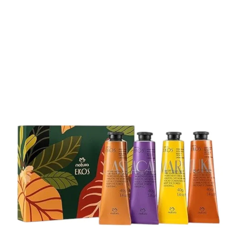 NATURA - Pack x4 Crema de manos Ekos Natura