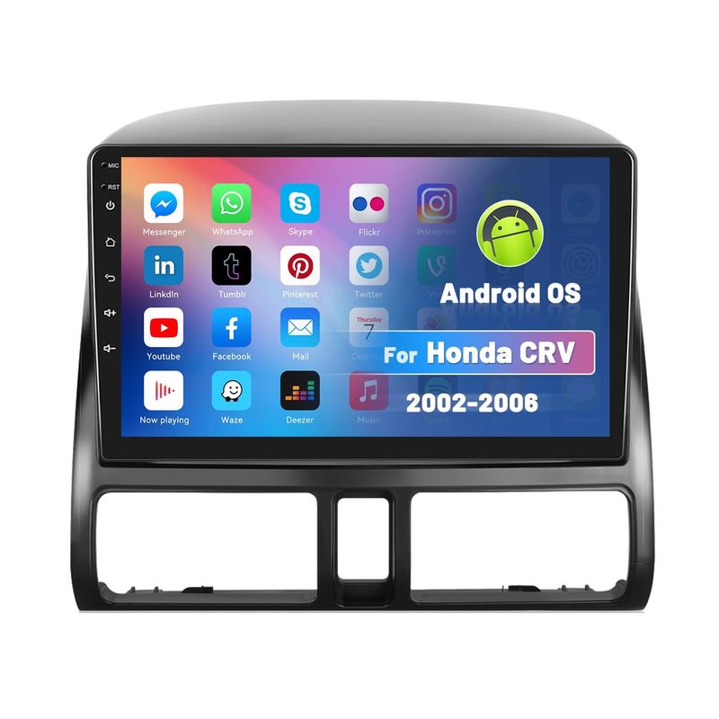 GENERICO - Autoradio Honda CRV 2002-2006 +Cámara Full HD