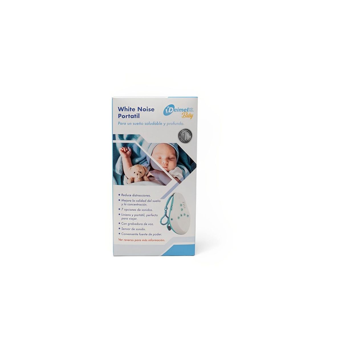 DEIMEL - Monitor ruido blanco white noise portatil