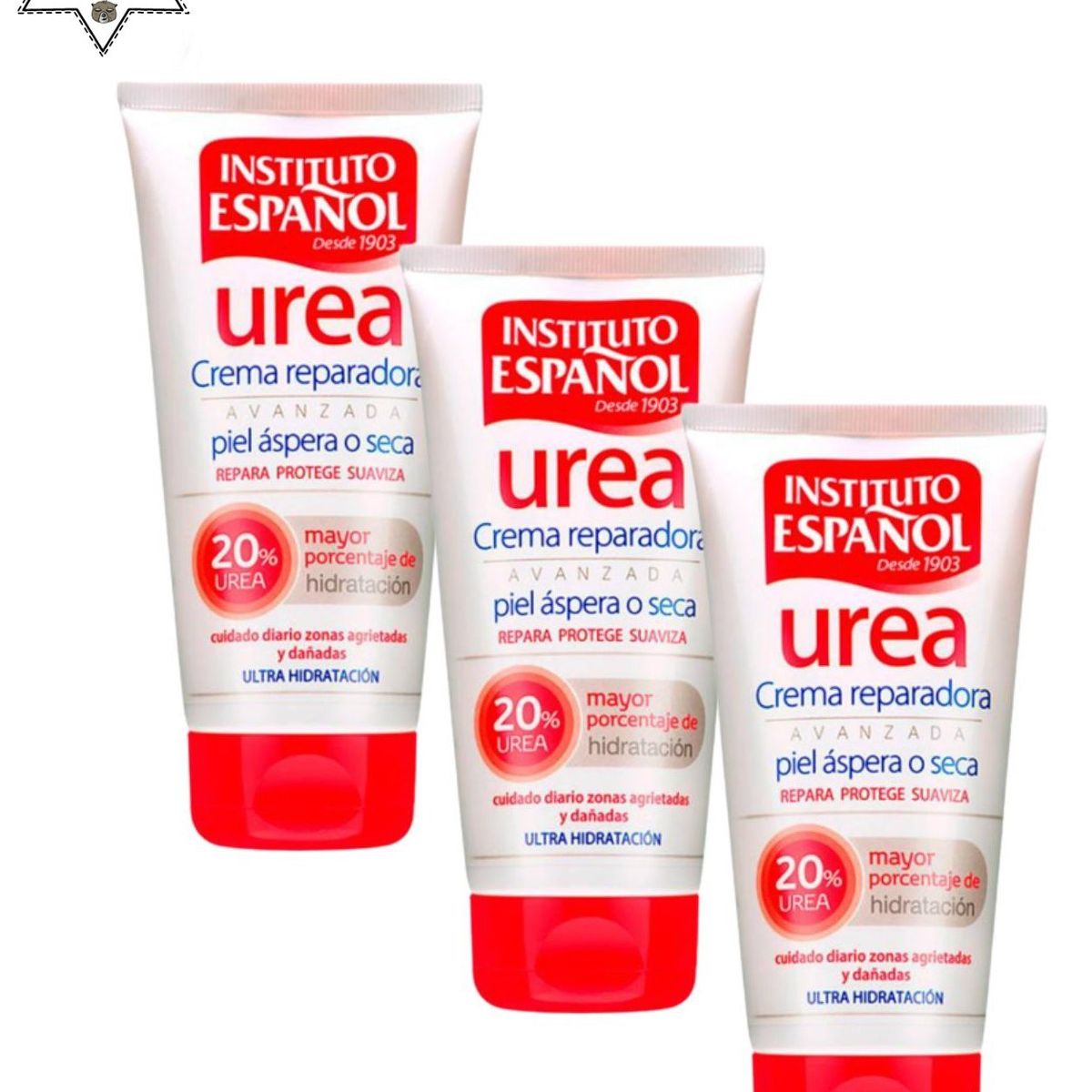 INSTITUTO ESPANOL - Pack 3 Und Crema Reparadora Avanzada Instituto Español Urea 20% 150ml