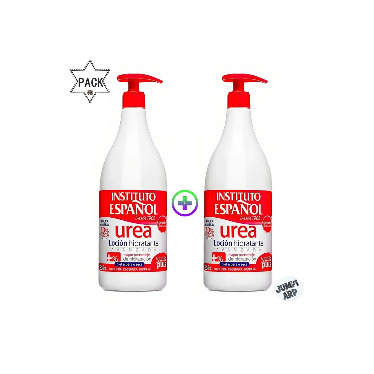 INSTITUTO ESPANOL - Pack 2 unidades Instituto Español Urea 10% Locion Hidratante 950ml
