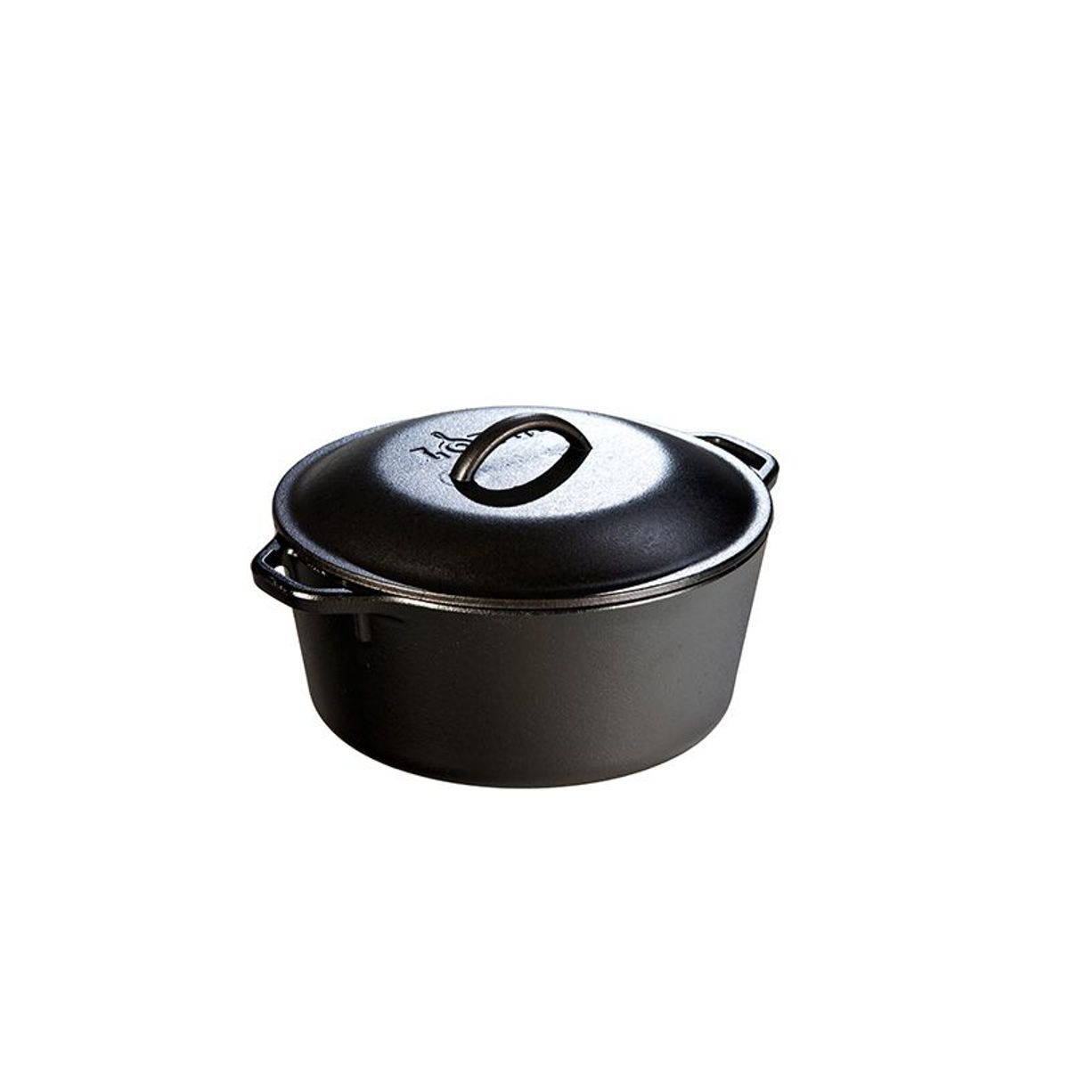 LODGE - Olla Dutch Oven de hierro fundido de 4.7 L