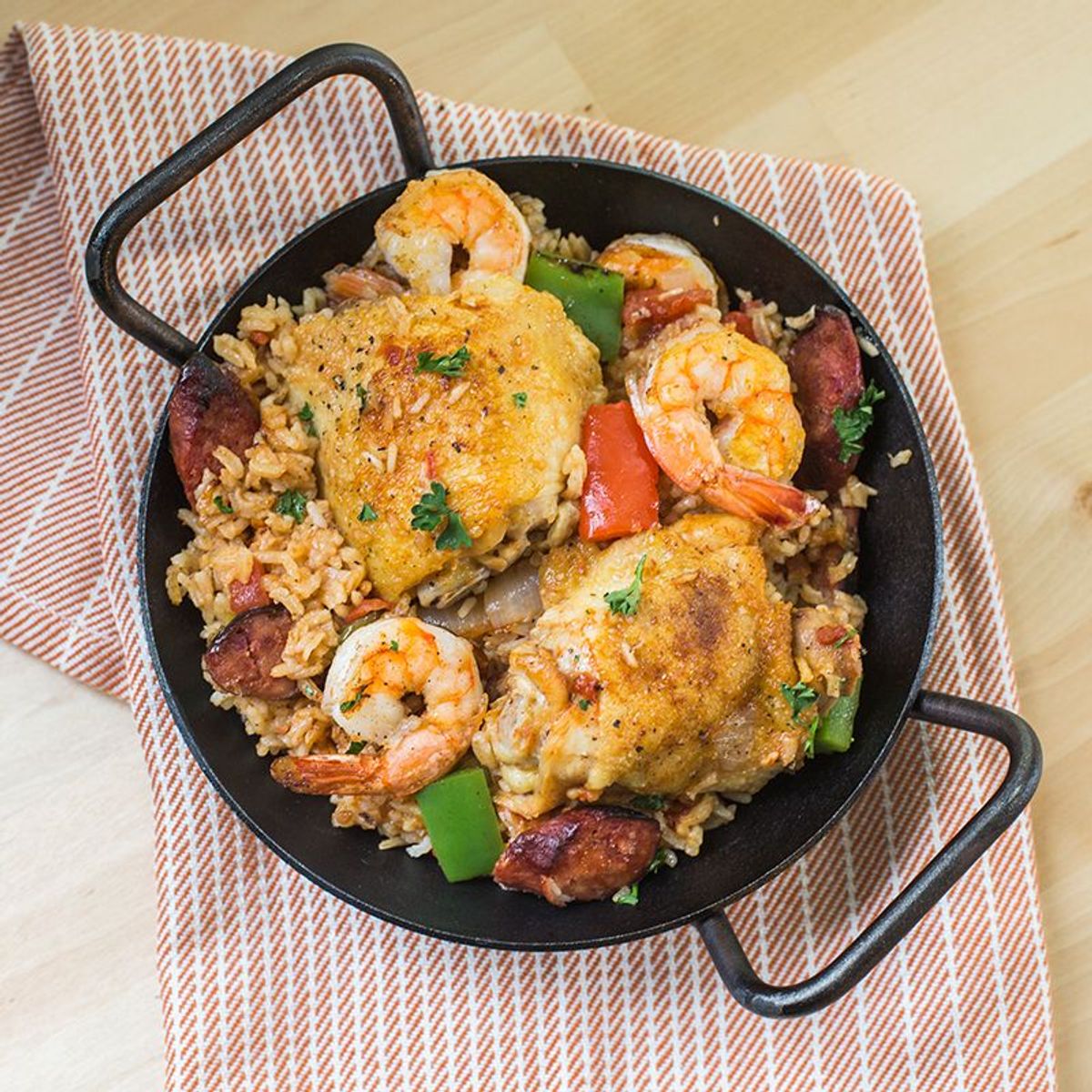 LODGE - Paellera de acero al carbono de 20cm