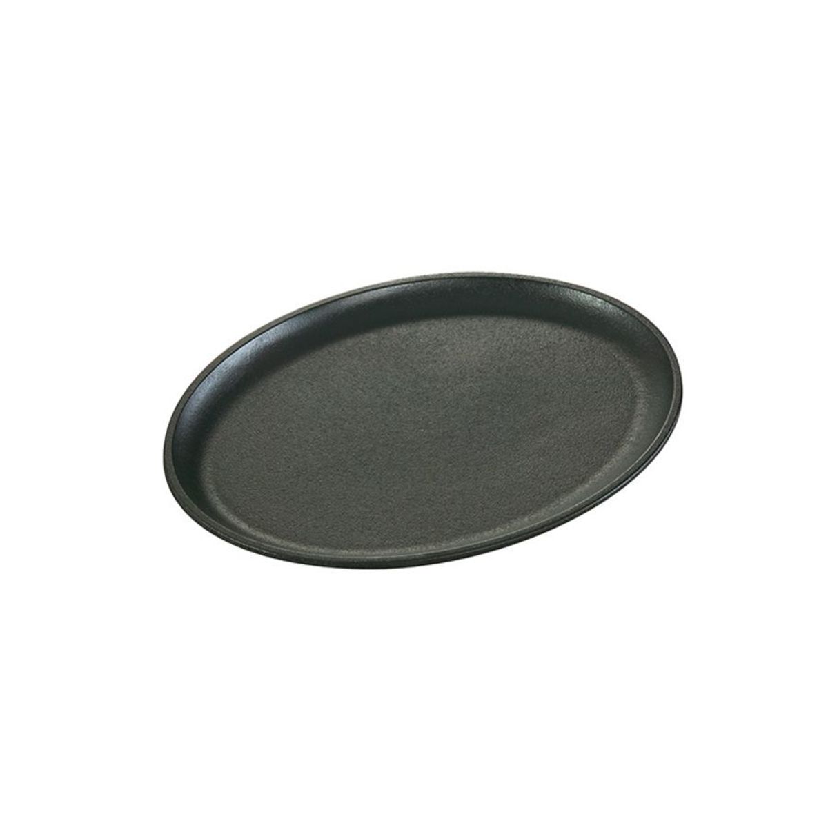 LODGE - Plancha oval de hierro fundido de 34cm x 25cm