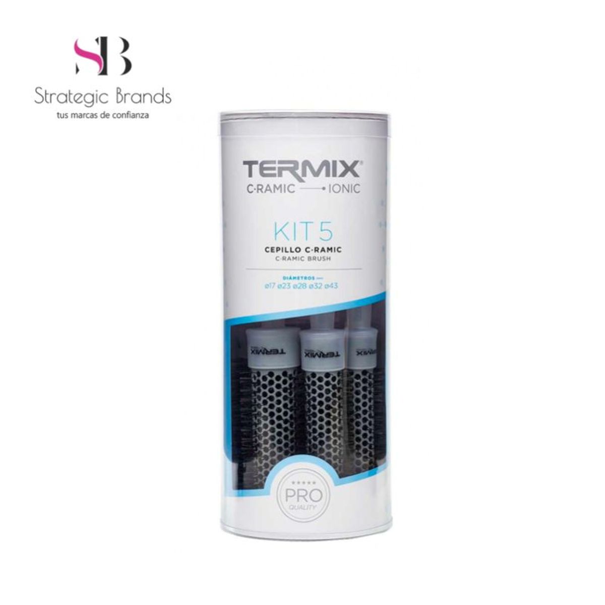 TERMIX - Kit Ceramic x5 Cepillos
