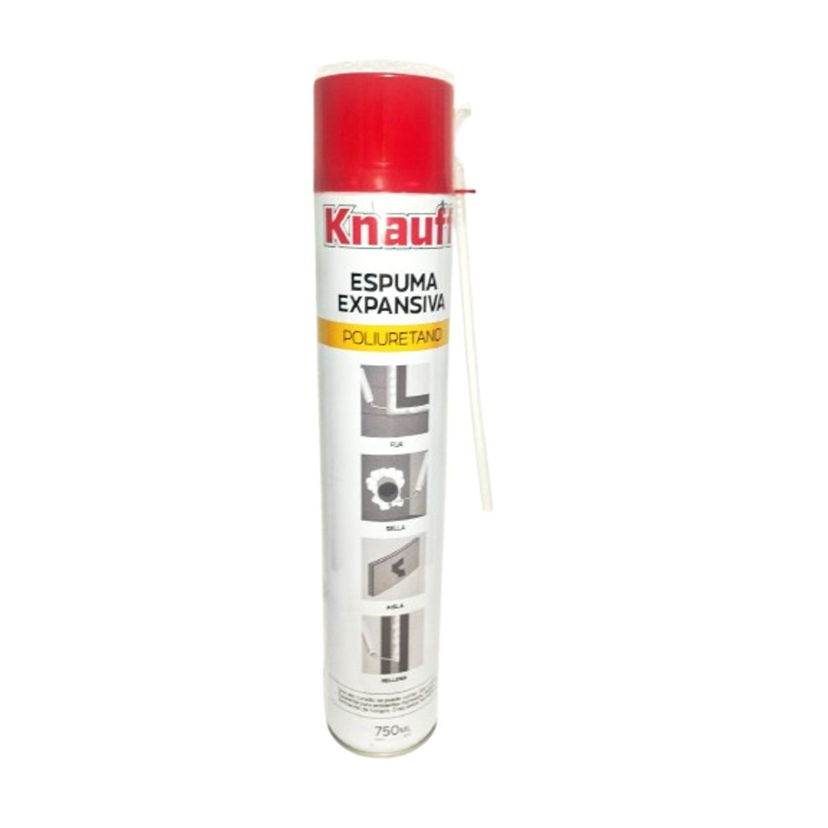 KNAUF - ESPUMA DE POLIURETANO 750ML KNAUFF
