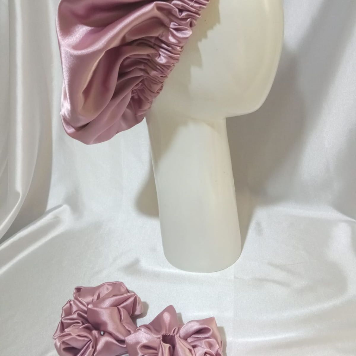 GENERICO - Gorro para dormir de satin  malva