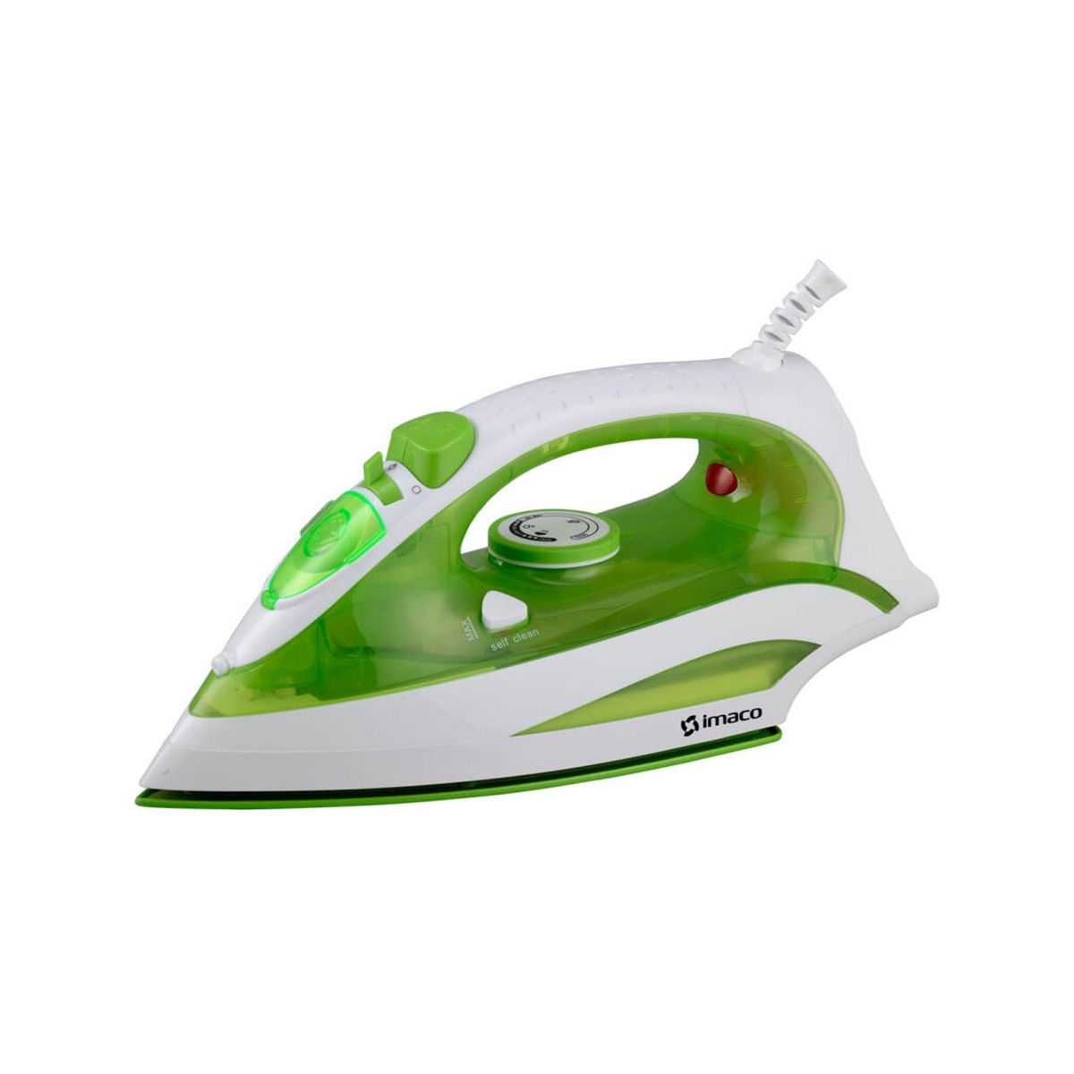 IMACO - Plancha Imaco a Vapor con Base Cerámica ETA2288 - VERDE