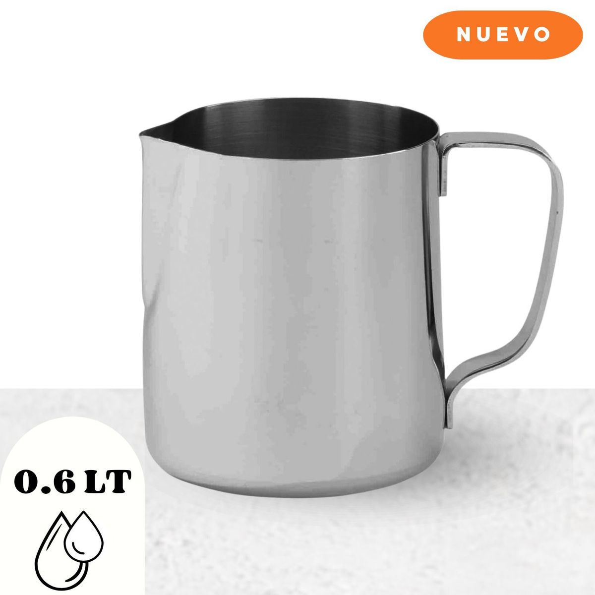 GENERICO - Jarra Para Espumar Leche 600ml