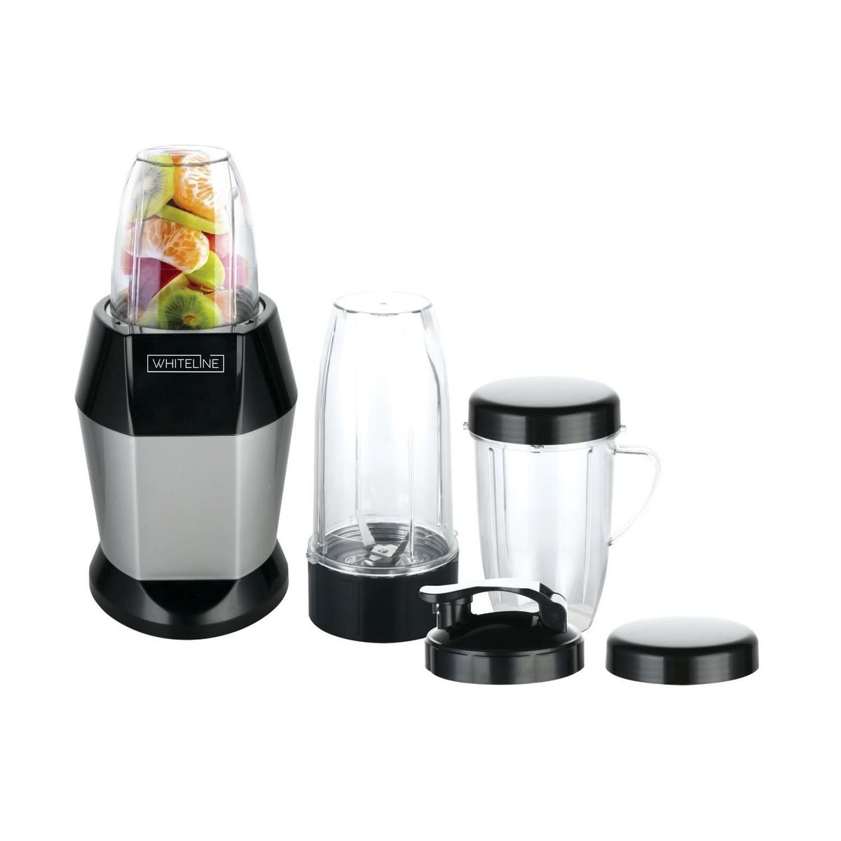 WHITELINE - Whiteline Silver Collection Licuadora Personal