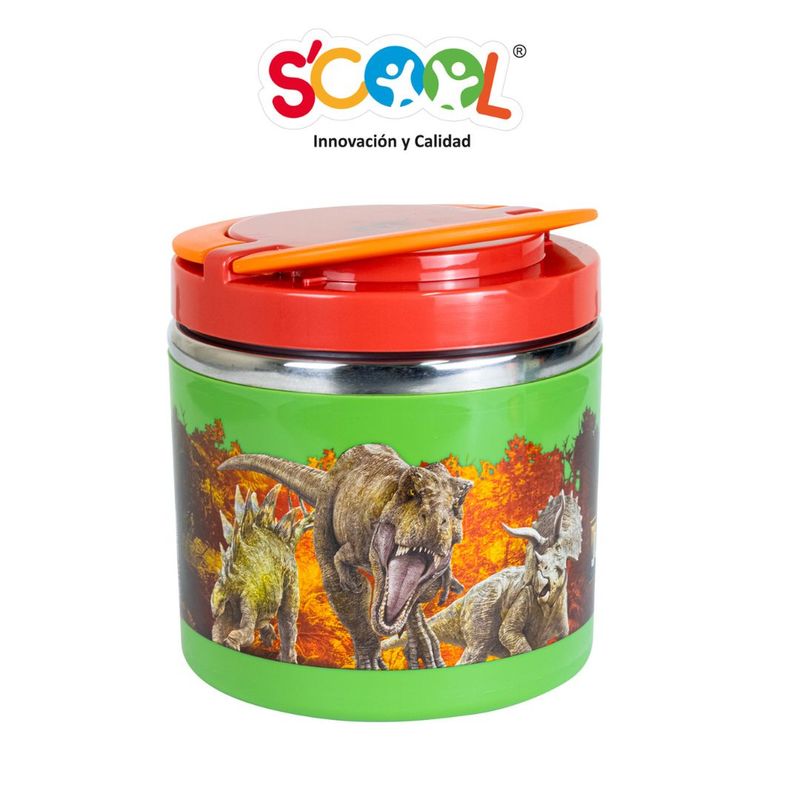 SCOOL - Termo de comida 600ml - Jurassic