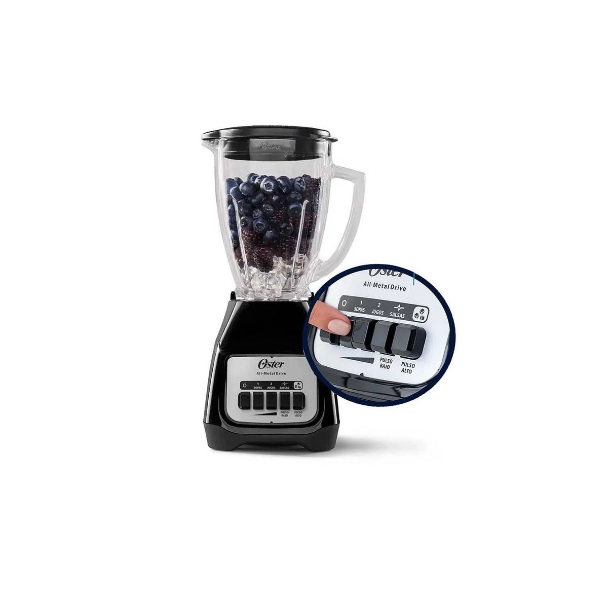 OSTER - Licuadora Oster Blstkag Bpb 2 Velocidades+ Pulso 15lts