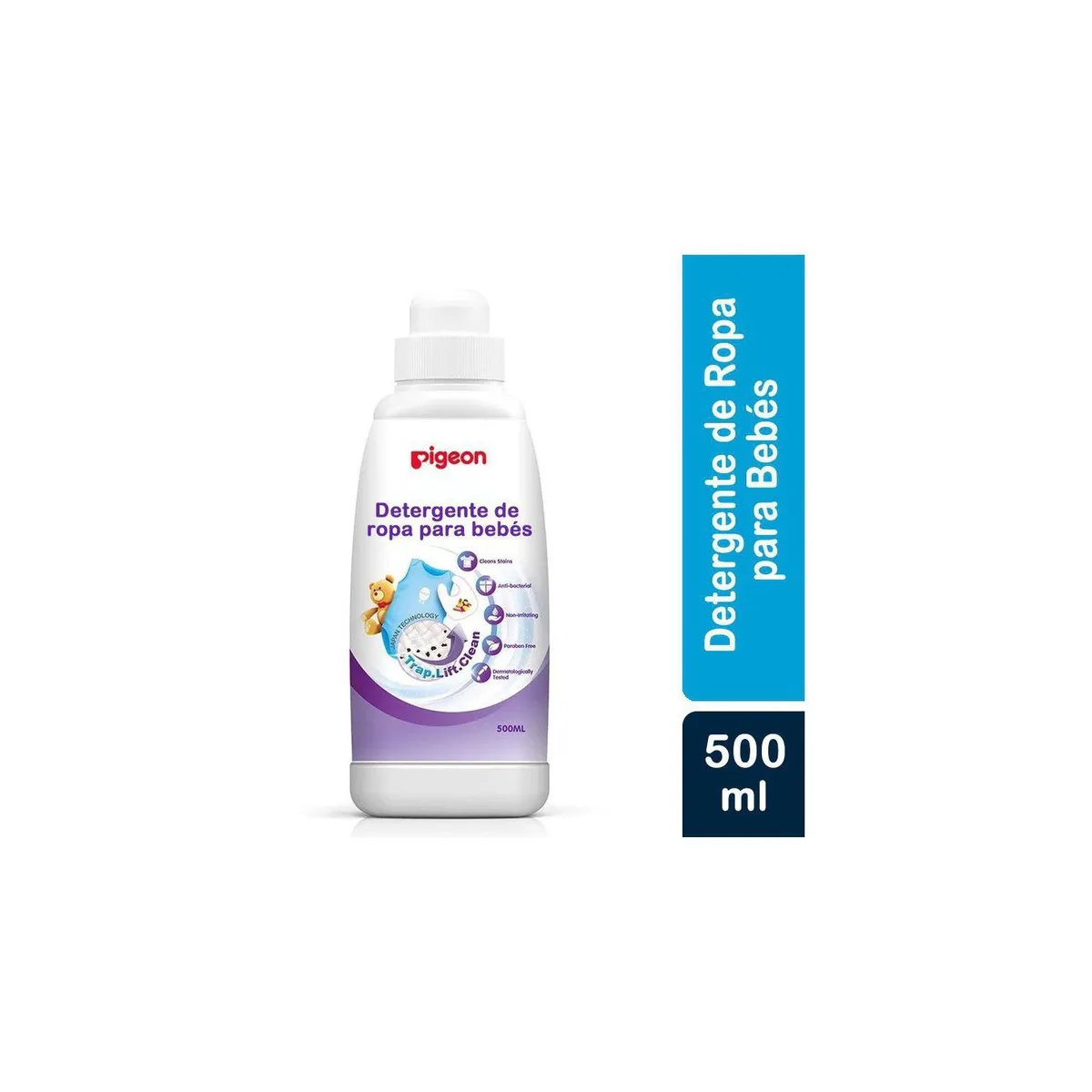 PIGEON - Detergente de ropa para bebés 500ml pigeon