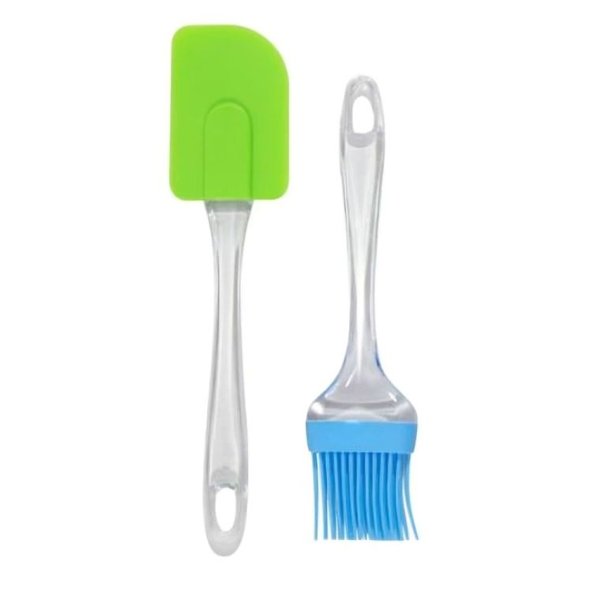 GENERICO - Combo De Utensilios 2 En 1 Espátula Y Cepillo Para Repostería