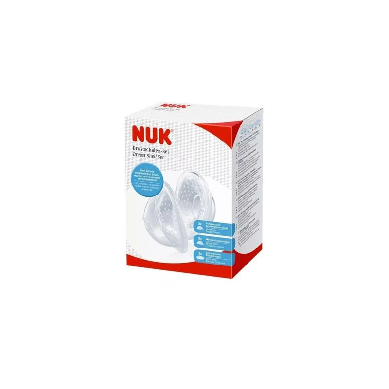 NUK - Casquillos aireadores recolectoras de leche nuk