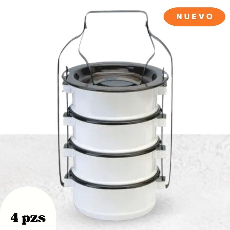 RECORD - Portaviandas esm Blanco 14 x 4n - récord