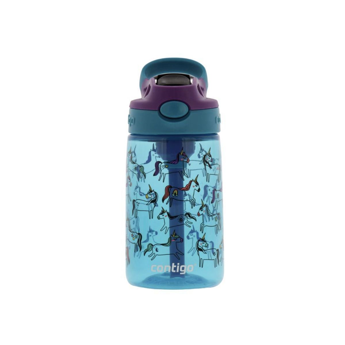 CONTIGO - Botella De Tritan Kids Unicornio 414ml - Contigo