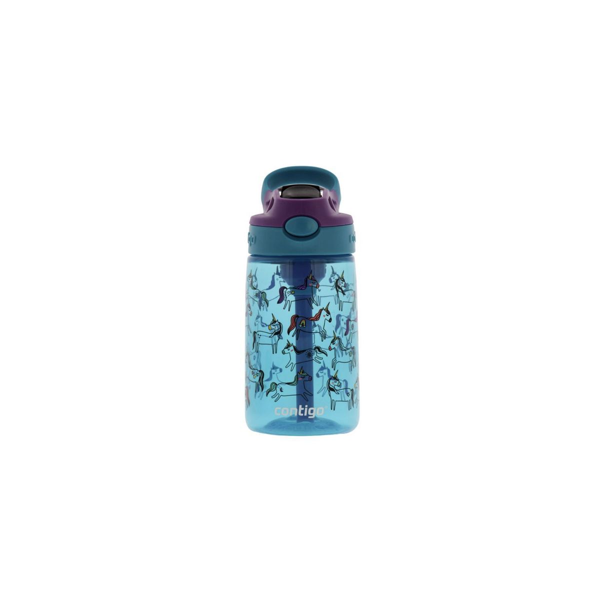 CONTIGO - Botella De Tritan Kids Unicornio 414ml - Contigo