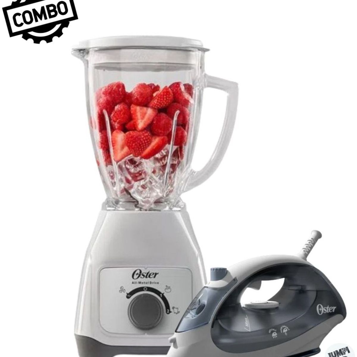 OSTER - Combo oster licuadora blstkag Wrd 550w + plancha gcstbs5001