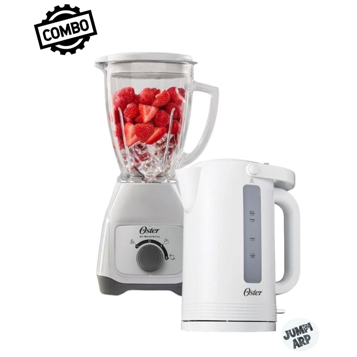 OSTER - Combo Oster Licuadora Blstkag Wrd 550w + Hervidor BVSTKT35W