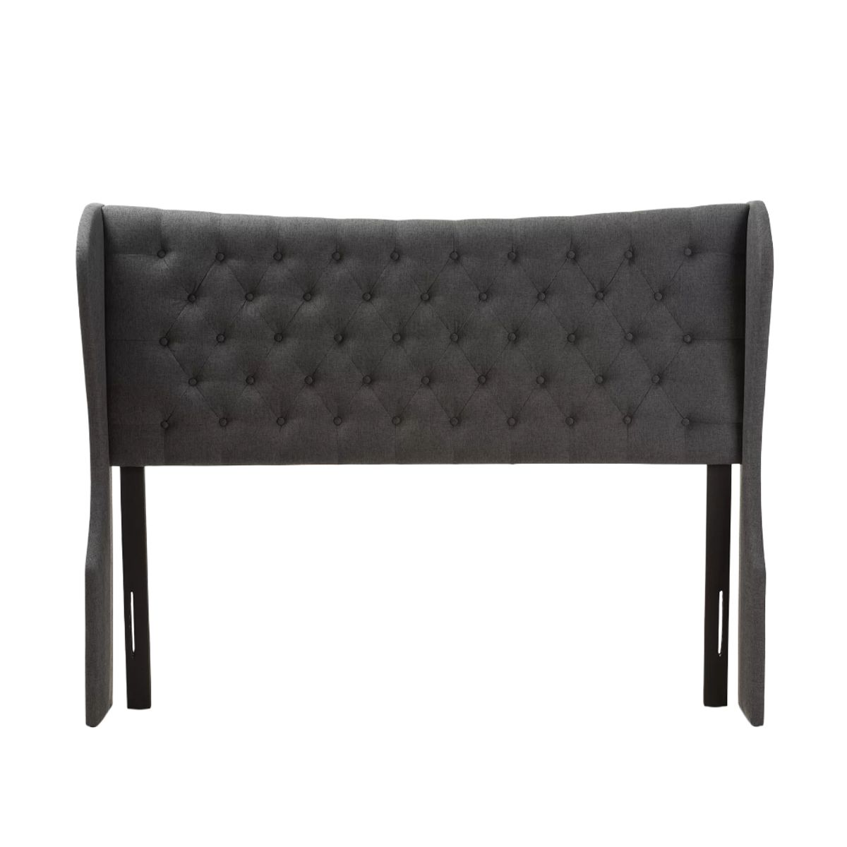 CENTRAL DECCO - CABECERA QUEEN CALLIE GRIS OSCURO