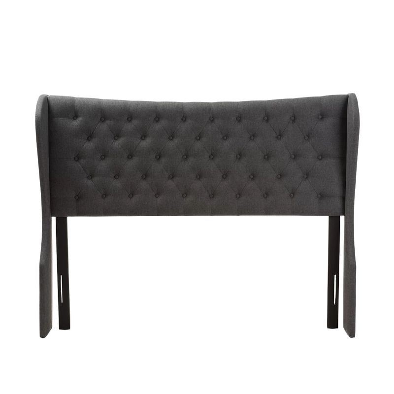 CENTRAL DECCO - CABECERA QUEEN CALLIE GRIS OSCURO