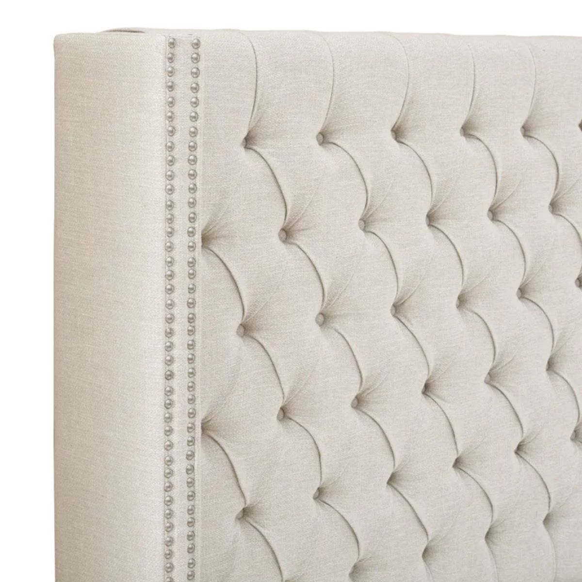 CENTRAL DECCO - CABECERA QUEEN ABNER BEIGE