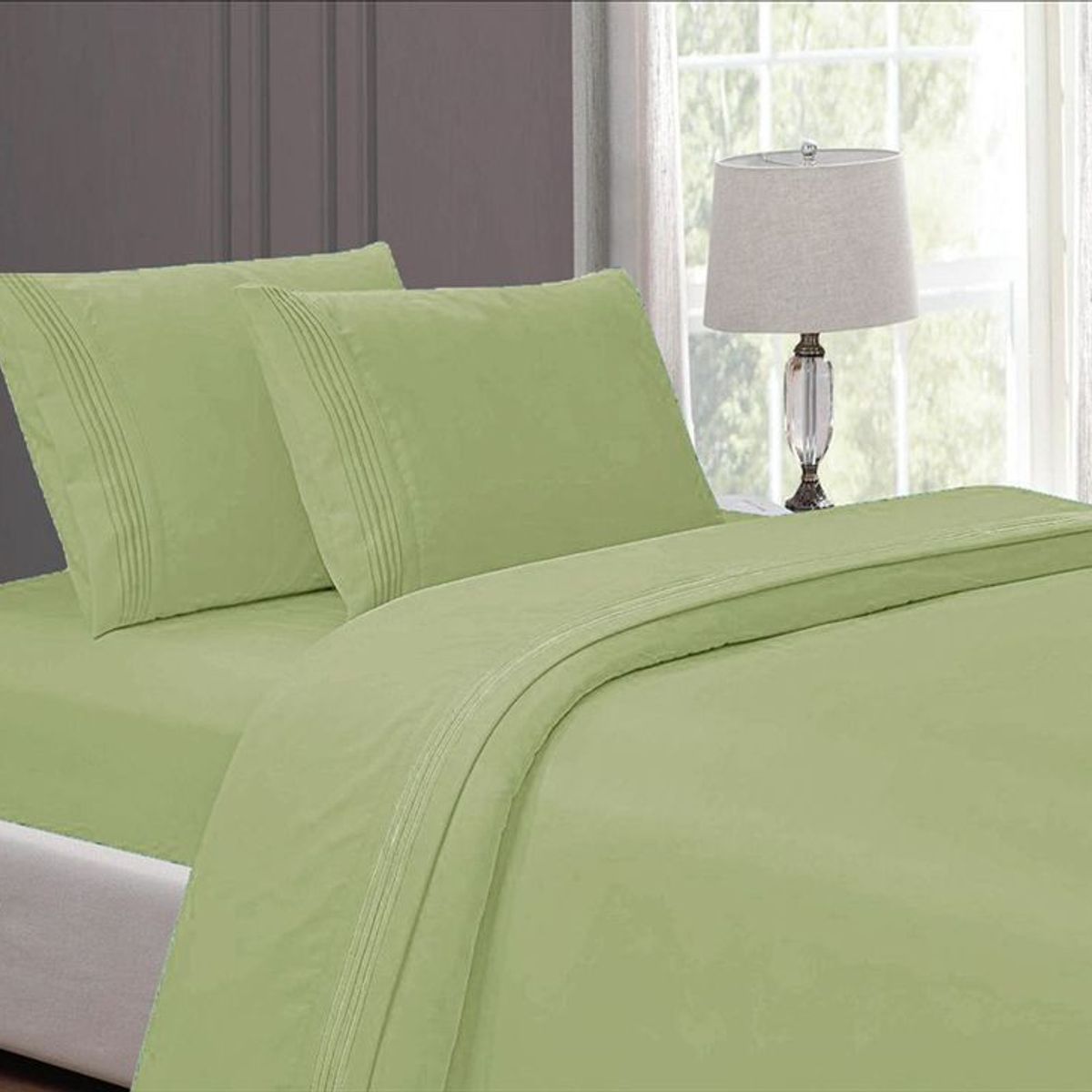 CASATEX - JUEGO DE SABANAS 1,5 PLZ 100% ALGODÓN CON BORDADO