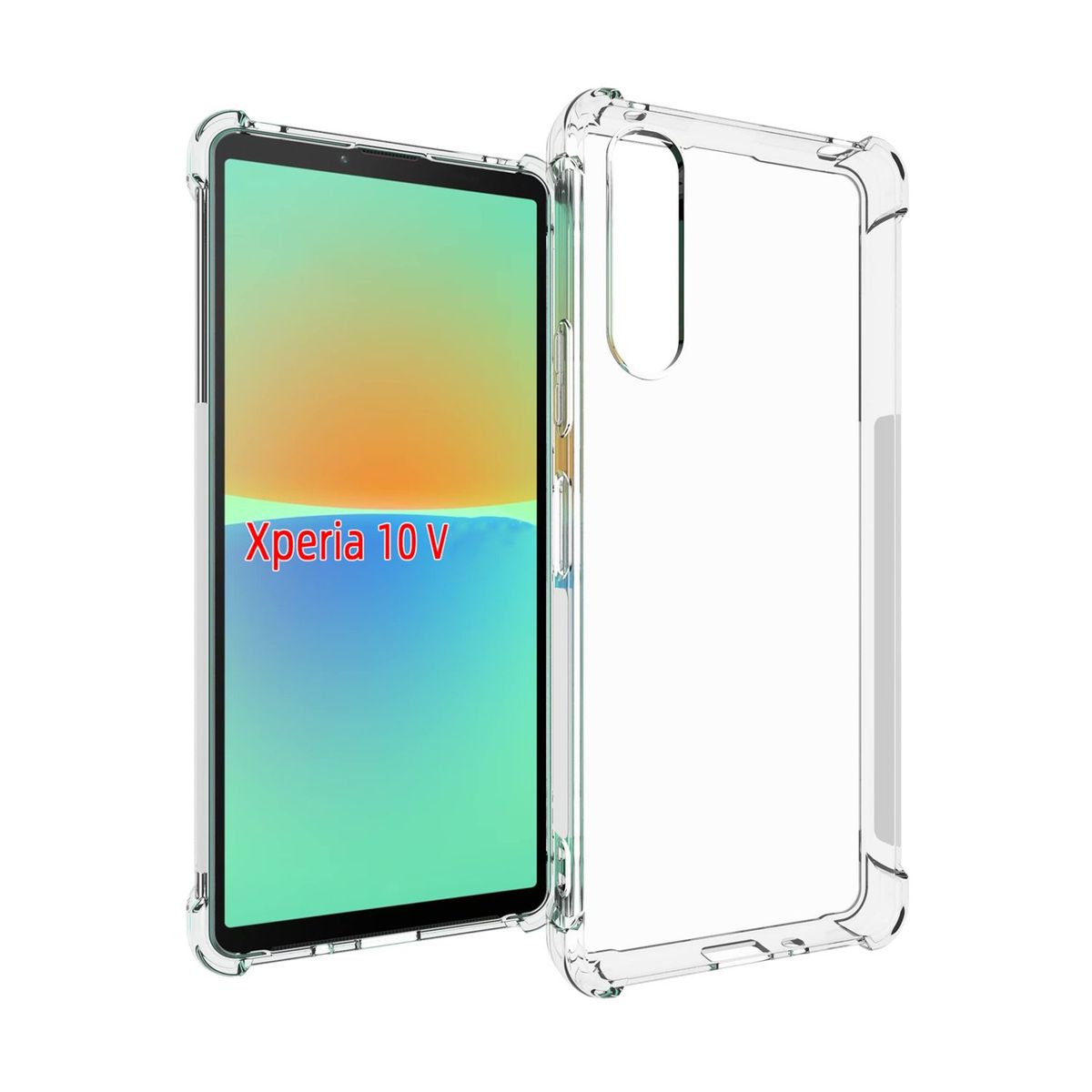 GENERICO - Funda Protector Case SONY XPERIA 10 V - TRANSPARENTE ANTI IMPACTO