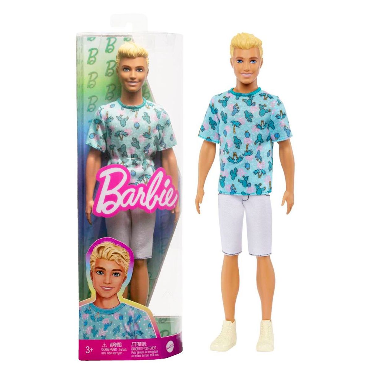 BARBIE - Barbie Muñeco - Ken Fashionista con Cabello Rubio