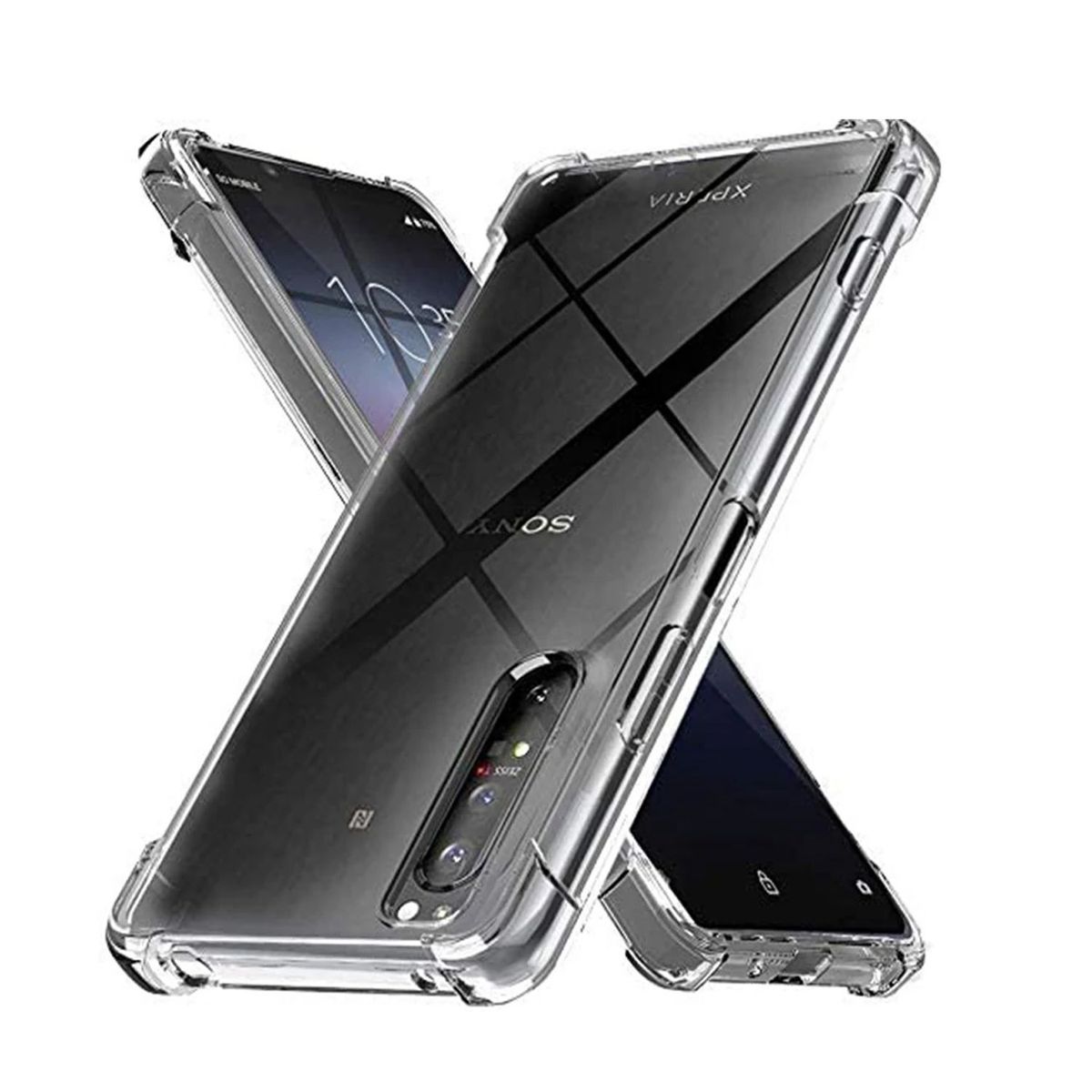 GENERICO - Funda Protector Case SONY XPERIA 10 II - TRANSPARENTE ANTI IMPACTO