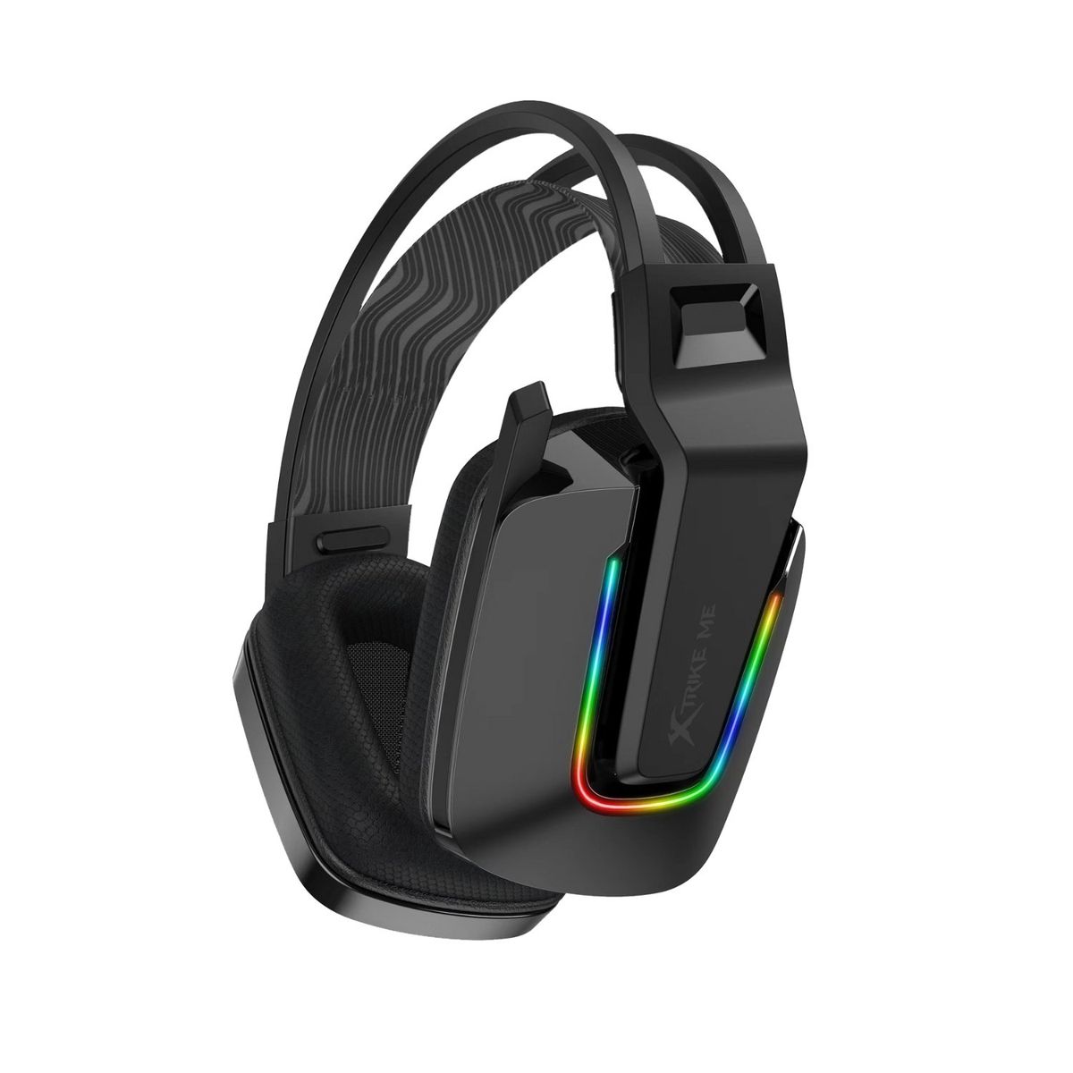 XTRIKE ME - Audífonos Gamer RGB GH-712 Sonido Estéreo XTRIKE ME Negro