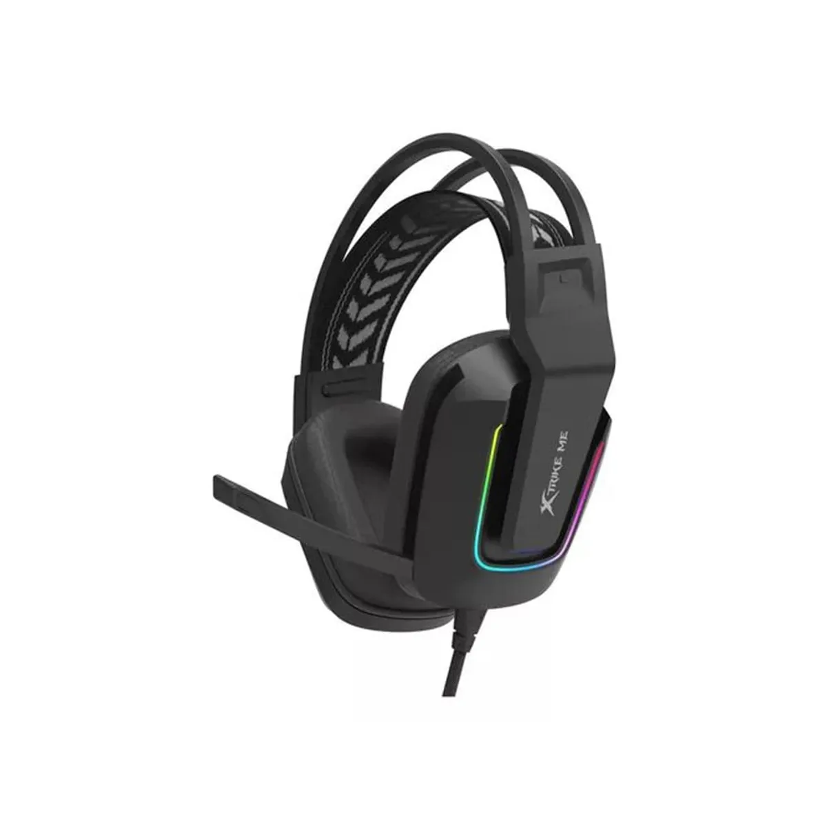 XTRIKE ME - Audífonos Gamer RGB GH-712 Sonido Estéreo XTRIKE ME Negro