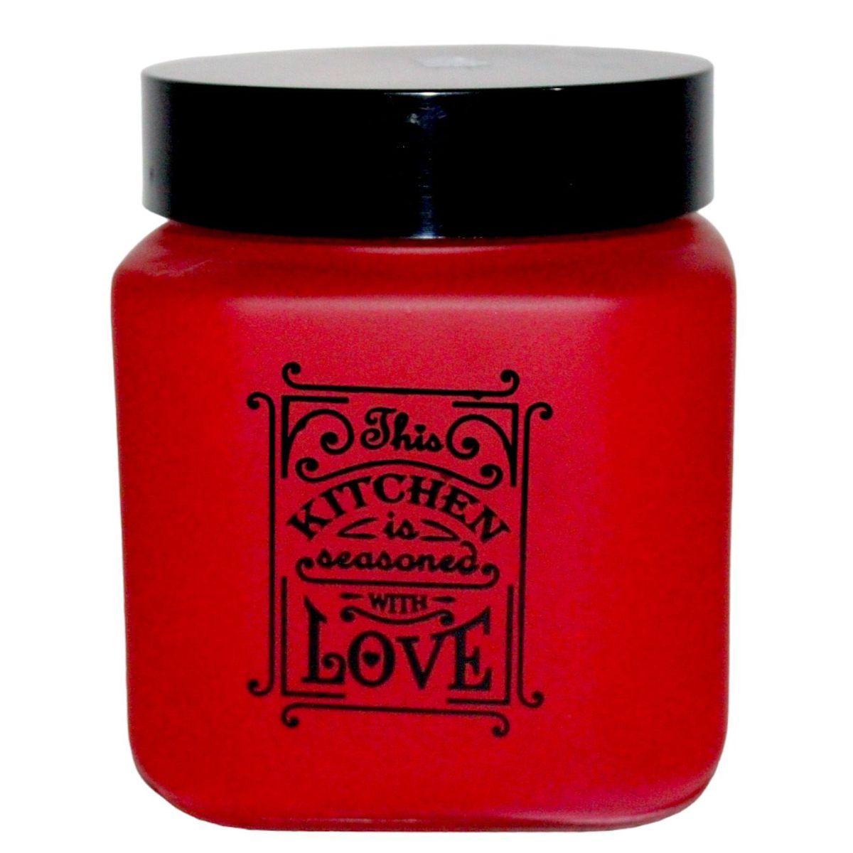 GENERICO - Frascos de Vidrio KITCHEN LOVE 600 ml - HEREVIN