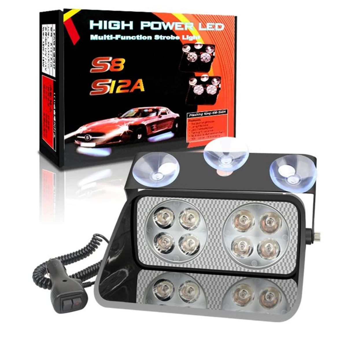 GENERICO - Luz Led Estroboscopica Potente Auto