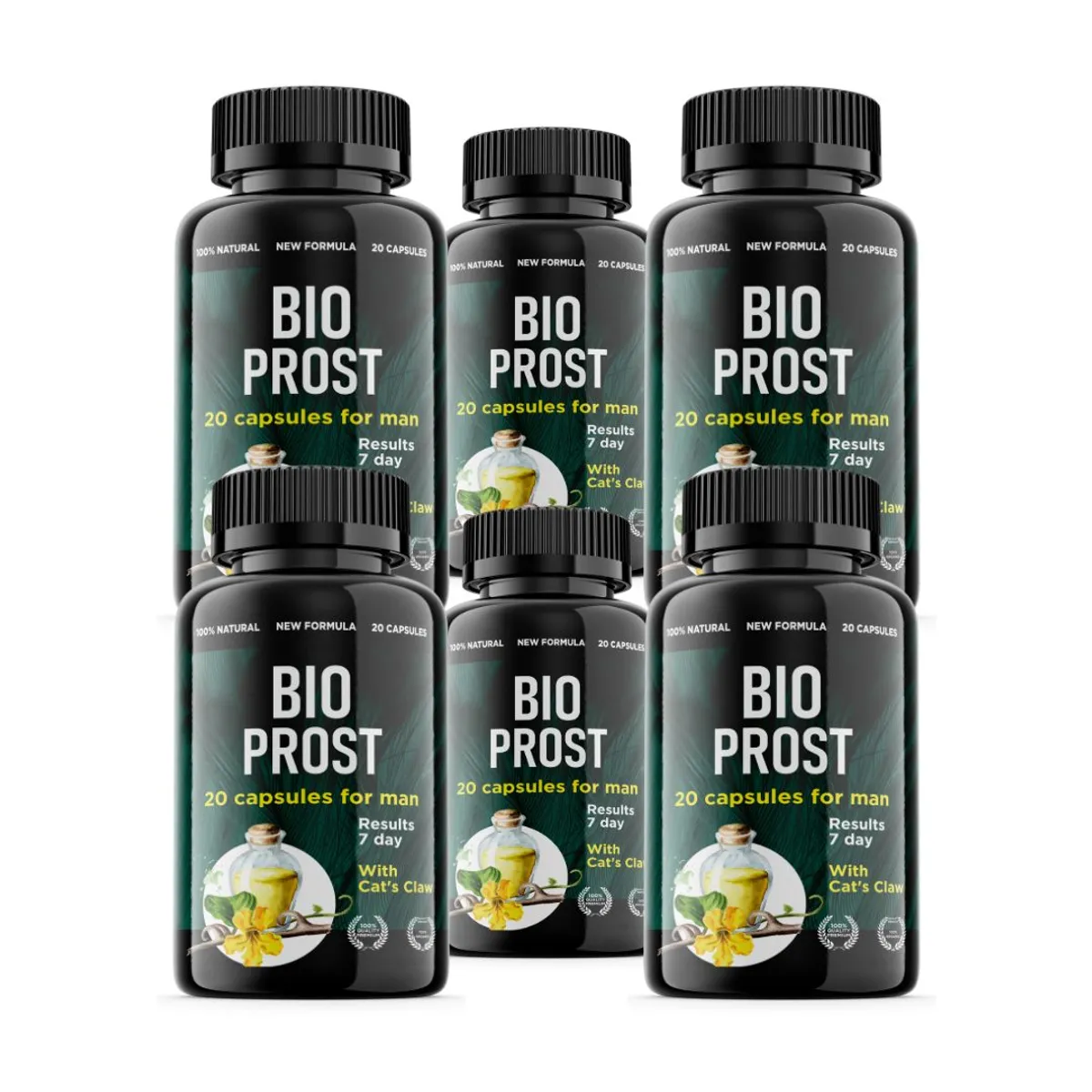 BIOPROST - Bioprost con Uña de Gato Pack 6 Frascos