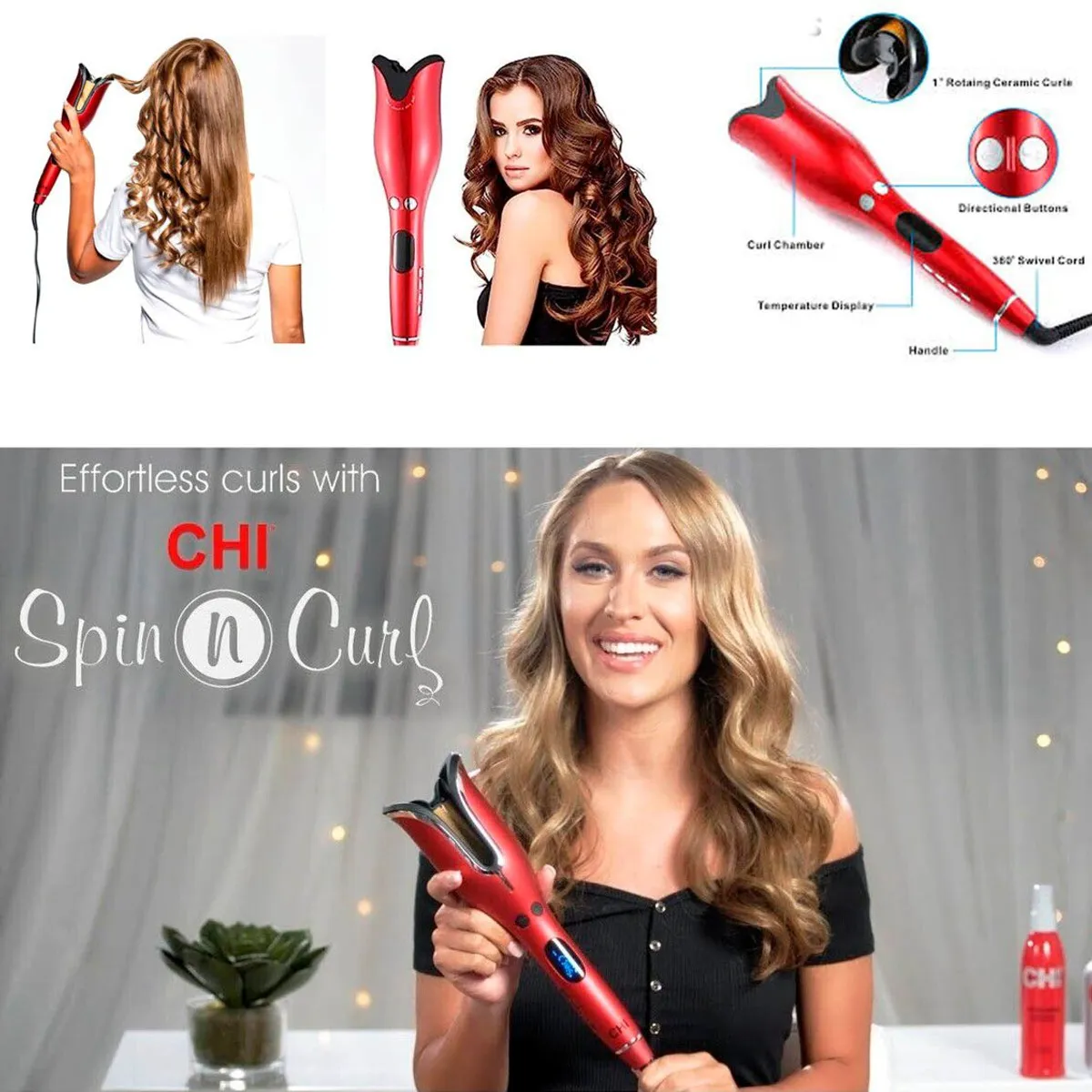 GENERICO - Ondulador Pelo Cabello Rizador