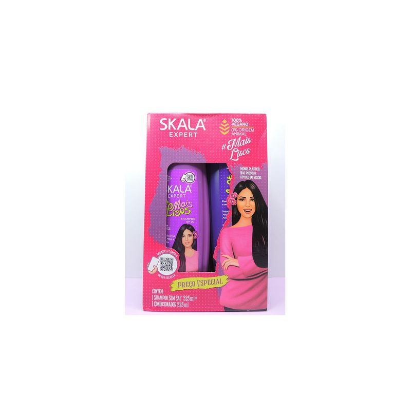 SKALA - Shampoo y Acondicionador Skala Mais Lisos 325ml