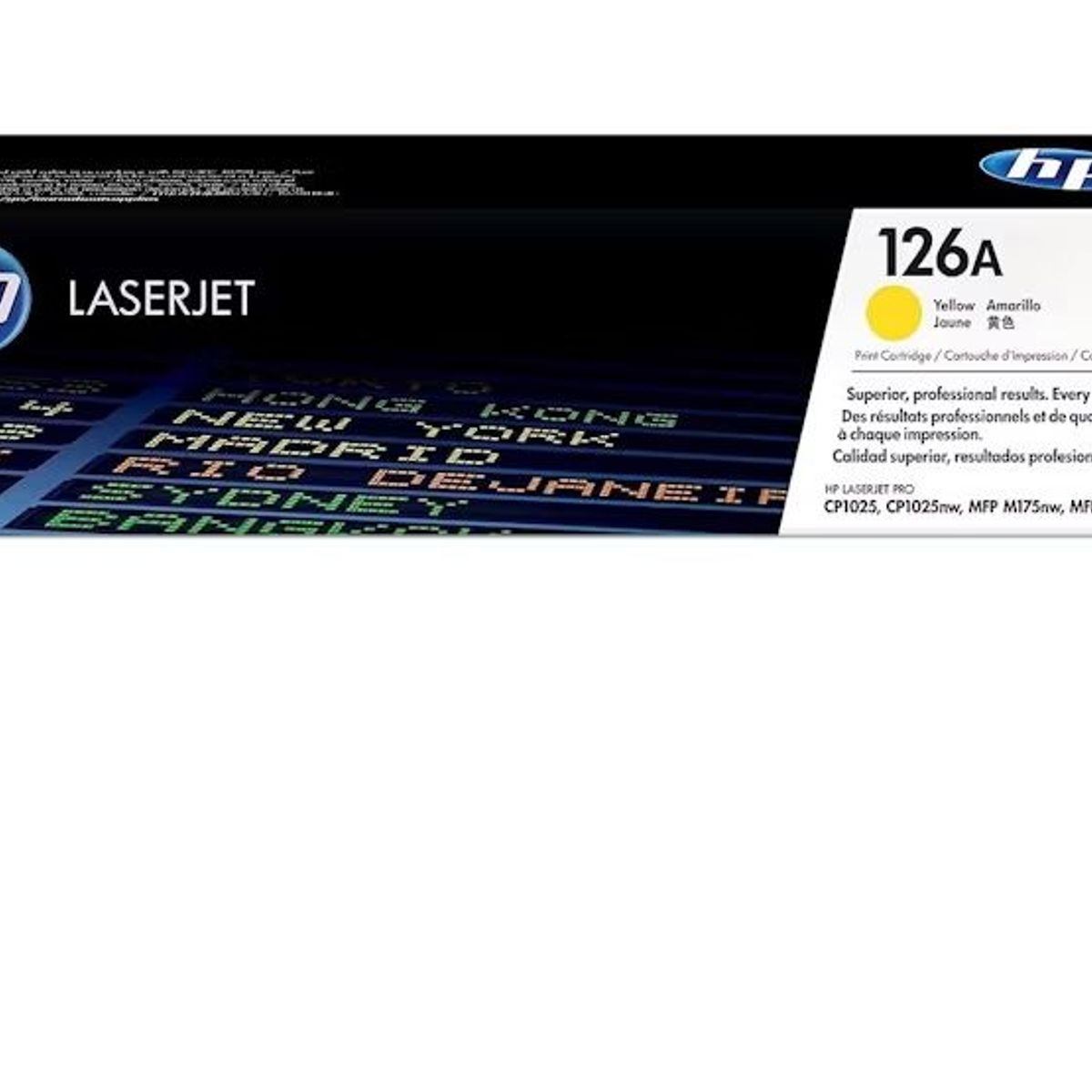 HP - TONER HP 126A CÓDIGO CE312A AMARILLO 1000 Pág